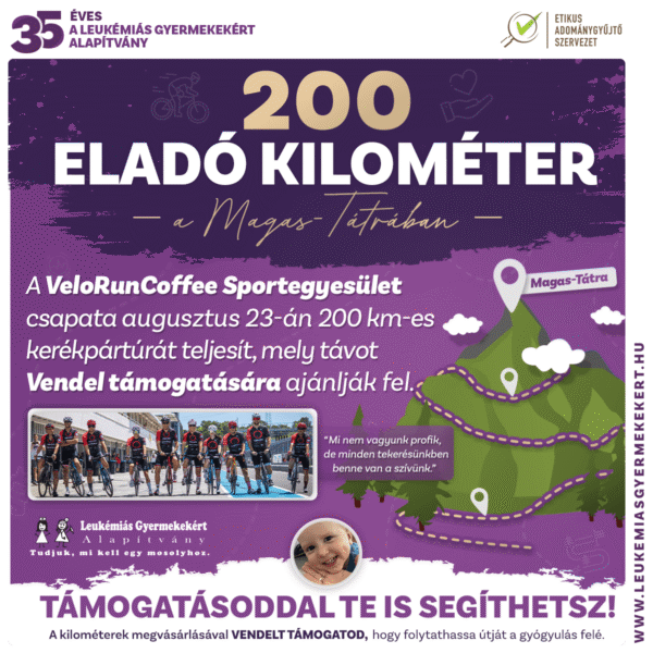 200 eladó kilométer a Magas-Tátrában